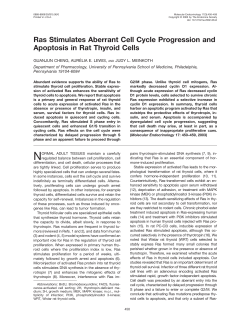 Ras Stimulates Aberrant Cell Cycle Progression and Apoptosis in