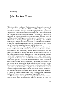John Locke`s Noose - The University of Michigan Press