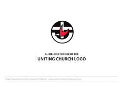 Uniting Church - Logo style guide