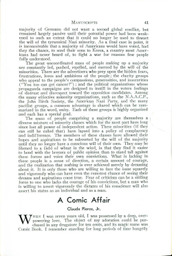 A Comic Affair - Digital Commons @ Butler University