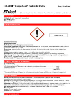 EZ-JECT&trade; Copperhead&reg; Herbicide Shells