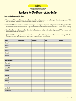 The Mystery of Sam Smiley - National Council for the Social Studies