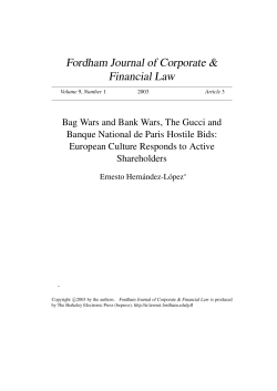 Bag Wars and Bank Wars, The Gucci and