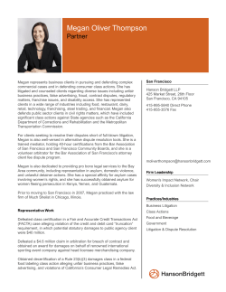 Megan Oliver Thompson