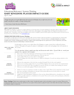 kart kingdom: player impact guide