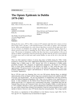 PDF (The opiate epidemic in Dublin 1979