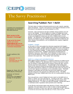 The Savvy Practitioner