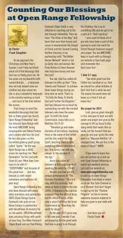 Open Range Fellowship