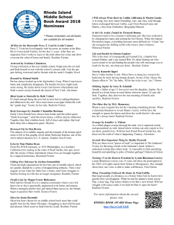 2018 Nominees - Rogers Free Library