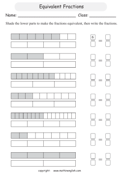 Equivalent Fractions