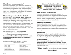 Have fun! - Bridgeville Public Library