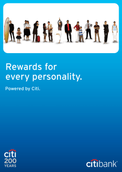 The new Citi Rewards
