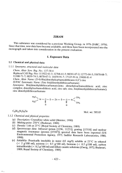 S S - IARC Monographs on the Evaluation of Carcinogenic Risks to