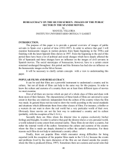 46 BUREAUCRACY ON THE SILVER SCREEN
