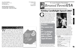 Bereaved ParentsUSA - St. Louis Chapter of the Bereaved Parents