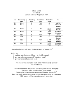 Chem 1310 I