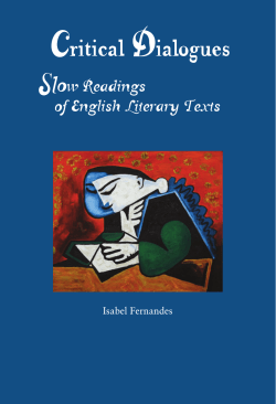 Critical Dialogues: Slow Readings of English Literary Texts