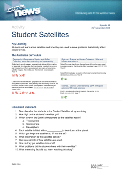 Student Satellites