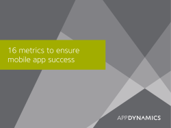 16 metrics to ensure mobile app success