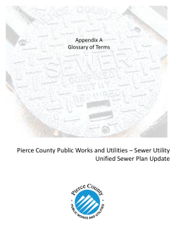 Appendix A - Pierce County