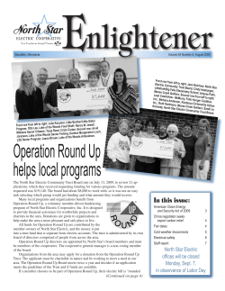 Operation Round Up helps local programs