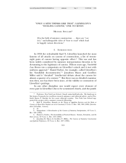 ONLY A SITH THINKS LIKE THAT - New York Law School Law