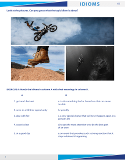 IDIOMS