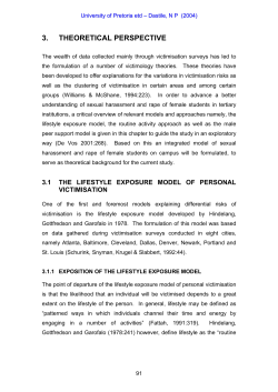 chapter 3: theoretical perspective