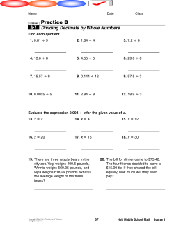 Practice B 3-7 - Scarsdale Public Schools