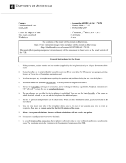 universiteit van amsterdam