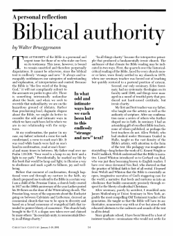 Biblical authority - First Presbyterian Church of Peru