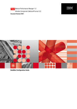 DataMart Configuration Guide