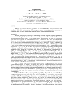 Tetrahedral Units - at www.arxiv.org.