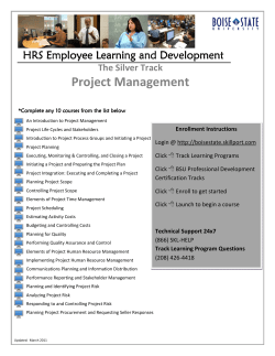 Silver Track - Project Management