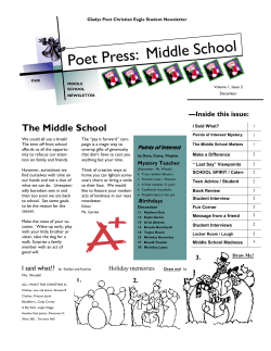 Middle School News2