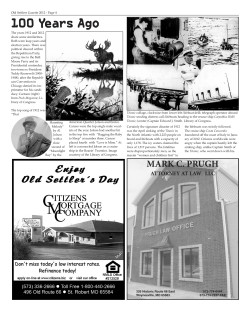 100 Years Ago - Old Stagecoach Stop