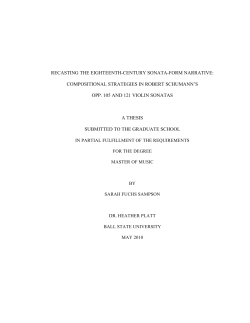 recasting the eighteenth-century sonata-form narrative