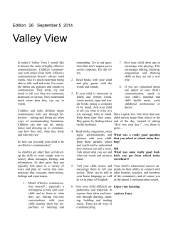 Edition 26 - September 5 2014 - Broadmeadows Valley Primary