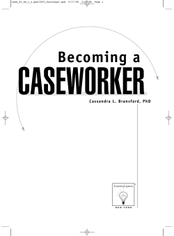 Career guide on becoming a Social Work Caseworker