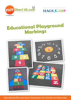 Educational Playground Markings