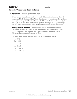 handout - Math Teachers` Circles