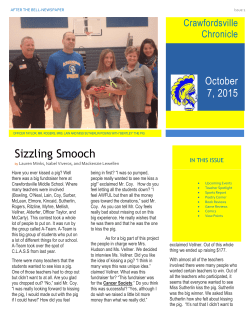 CMS Chronicle - Crawfordsville Community School