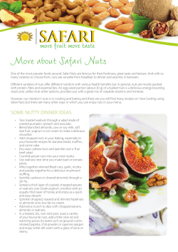 More about Safari Nuts