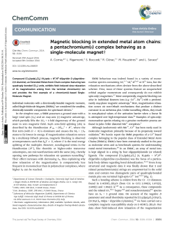 Magnetic blocking in extended metal atom chains: a pentachromium