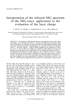 Interpretation of the infrared spectrum of the NH]