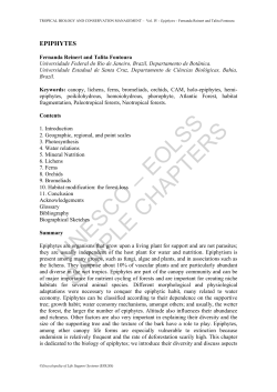 Epiphytes - eolss.net
