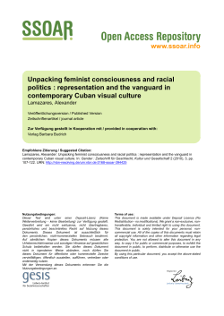 Unpacking feminist consciousness and racial politics