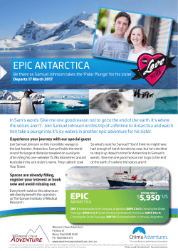 epic antarctica - Womens Own Adventure
