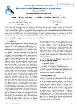 Paper Title (use style: paper title) - International Journal of Advanced