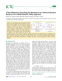 A New Method for Describing the Mechanism of a Chemical